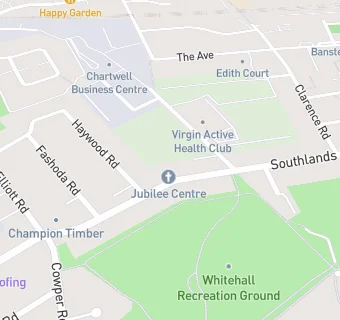 map for Jubilee Church