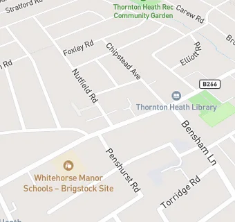 map for Thornton Heath Dental Surgery