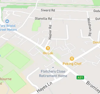 map for Bromley Chicken