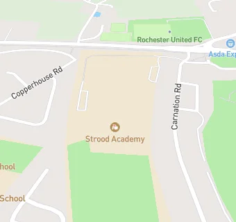 map for Strood Academy