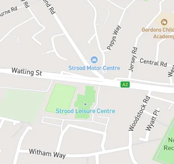 map for Strood Sports Centre