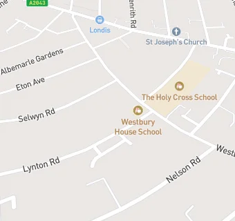 map for Lynton Hall Nursing Centre