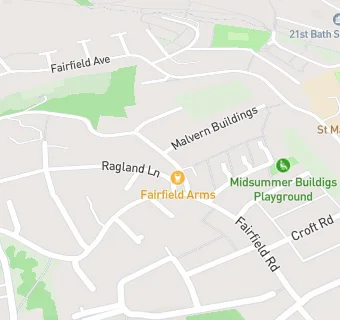 map for The Fairfield Arms