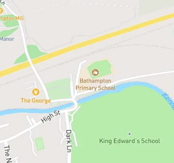 map for Bathampton Primary School