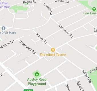 map for The Albert Tavern