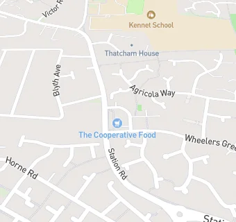 map for Thatcham Pharmacy