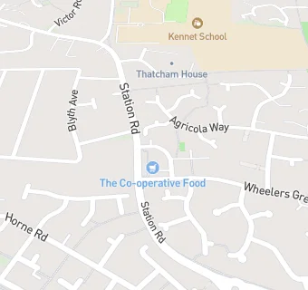 map for Co-Operative Food, The