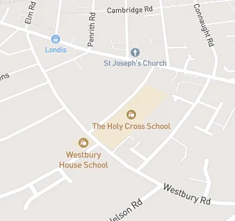 map for The Holy Cross School