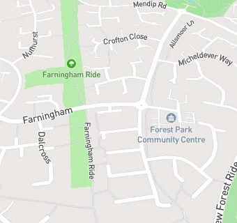 map for Bracknell Forest Homes