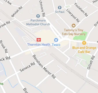 map for Thornton Heath Food And Wine (Off Licence)