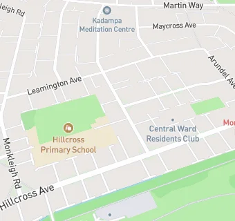 map for Central Ward Residents Club