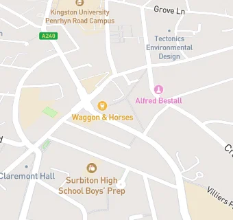 map for Waggon & Horses