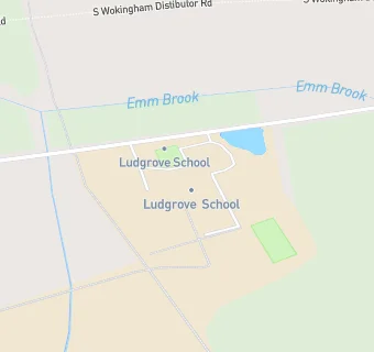 map for Ludgrove School Trust Limited