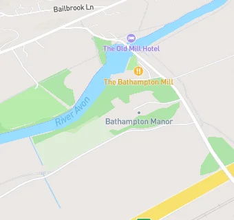 map for Bathampton Mill