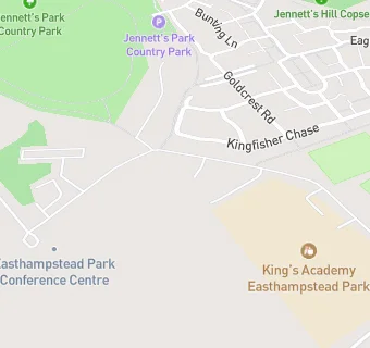 map for Breakfast Club At Easthampstead Park Community School