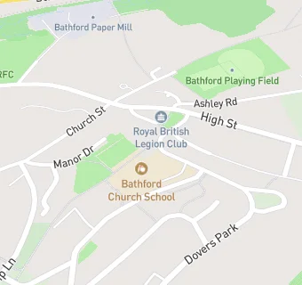 map for Bathford Church School