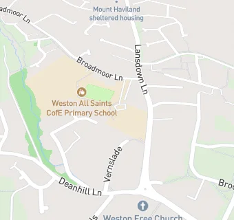 map for Weston All Saints CofE Primary School