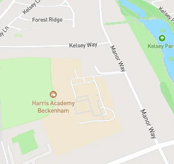 map for Kelsey Park Sports College