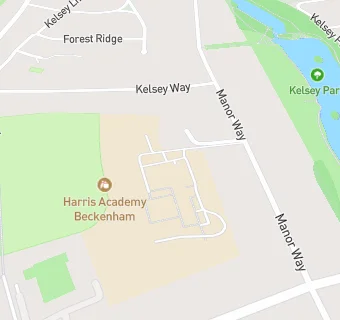 map for Harris Academy Beckenham