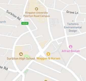 map for Lexington At Surbiton High Girls Preparatory School