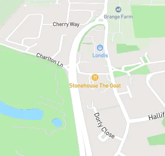 map for Waterfall Elior Charlton Grange Care Home