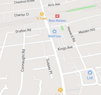 map for 63 High Street