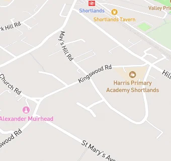 map for Harris Primary Shortlands