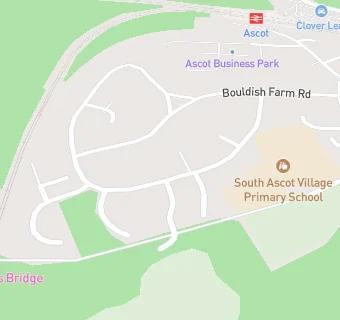 map for South Ascot Village Nursery School