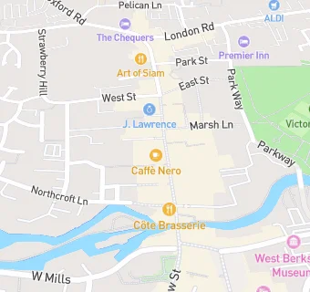 map for Caffe Nero