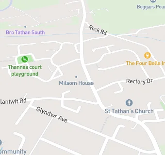 map for Milsom House Nursing & Residential Home