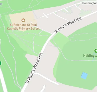 map for St Peter and St Paul Catholic Primary School