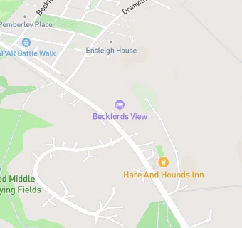 map for Hare And Hounds Public House