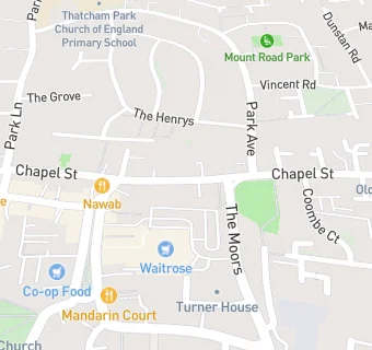 map for Mydentist, Chapel Street, Thatcham