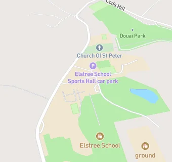 map for Elstree School