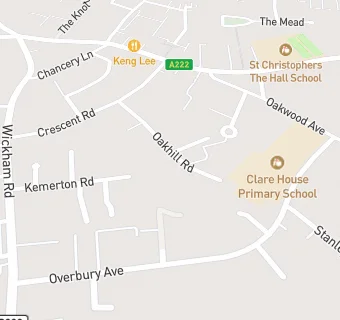 map for United Reformed Church - Lunch Club