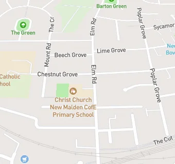 map for Christ Church Junior School