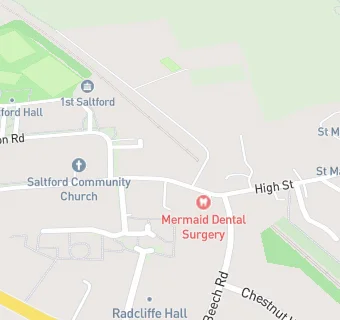 map for Mermaid Dental Surgery