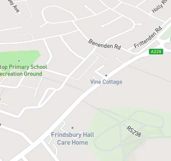 map for Frindsbury Hall Nursing Home