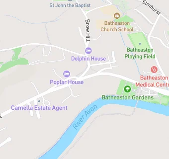 map for Spar Batheaston
