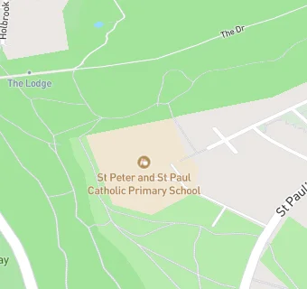 map for St Peter and St Paul Catholic Primary School