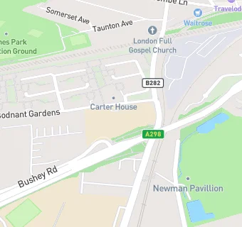 map for Cater Link at West Wimbledon Primary School