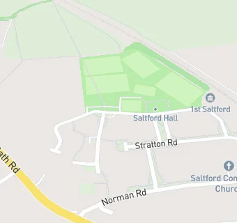 map for Saltford Sports Club