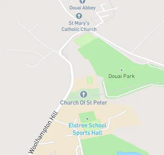 map for Woolhampton C.E. Primary School