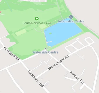 map for UNACC Lunch & Social Club At The Waterside Centre
