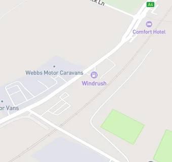 map for Holiday Inn Reading West