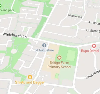 map for Bridge Farm Infant School