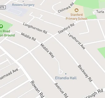 map for Eltandia Hall Care Centre