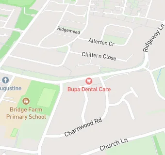 map for Bupa Dental Care, Whitchurch