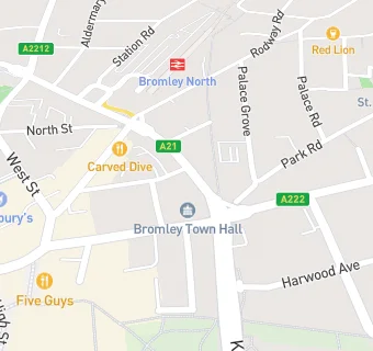 map for BaxterStorey - Clockwise Bromley