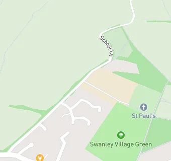 map for St Pauls' Church of England Voluntary Controlled Primary School